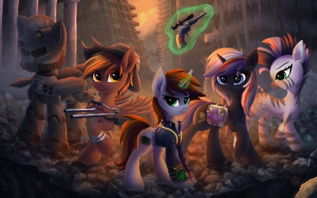 【youtube搬运】【辐射:小马国】littlepip(小皮) - boulevard of