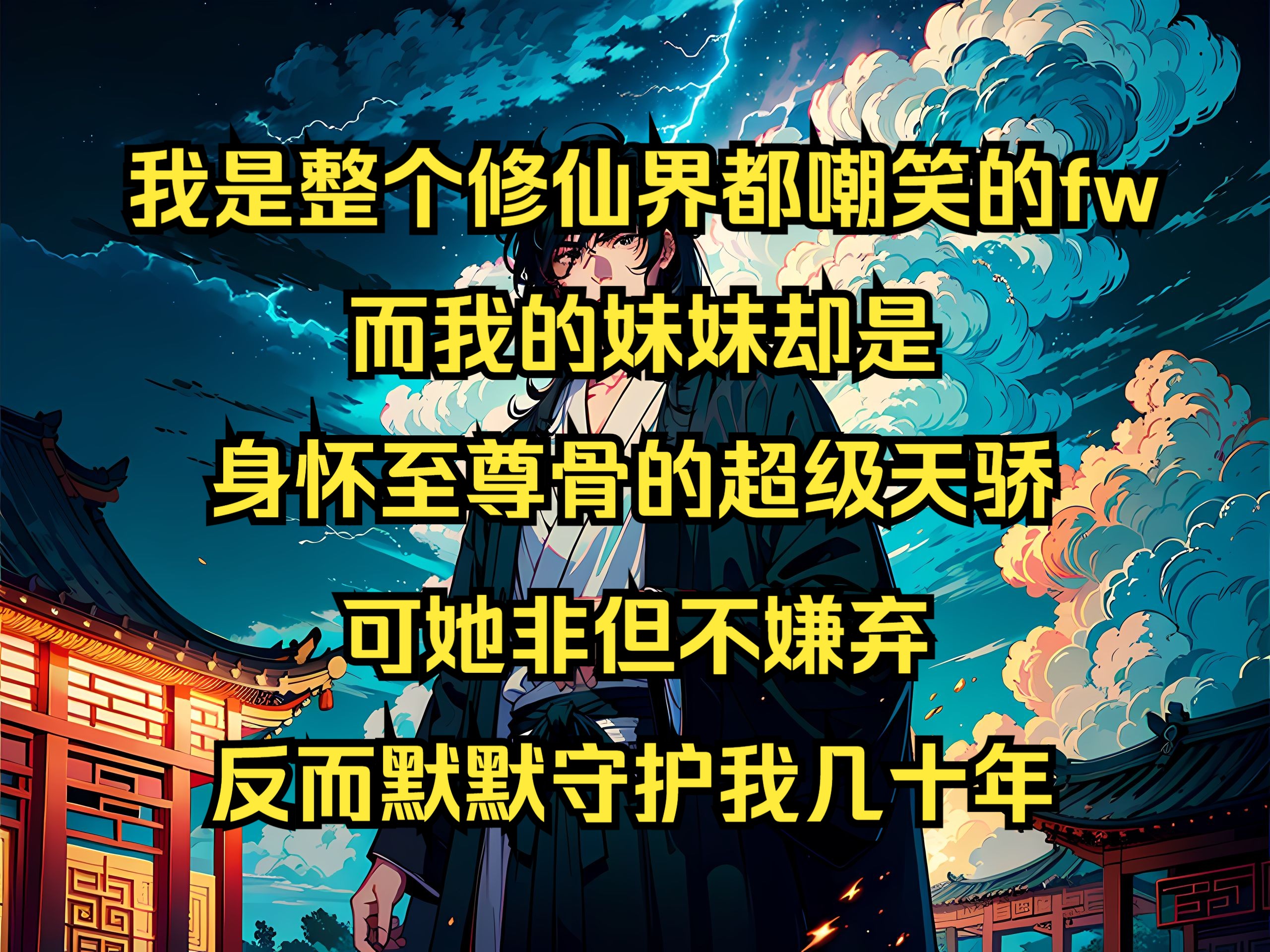 [图]我是整个修仙界都嘲笑的fw，而我的妹妹却是身怀至尊骨的超级天骄，可她非但不嫌弃，反而默默守护我几十年