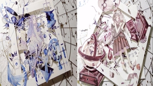 木马muma手帐拼贴神乐四季的花笺田小宝的星空一木一横鲸落印象 哔哩哔哩 つロ干杯 Bilibili