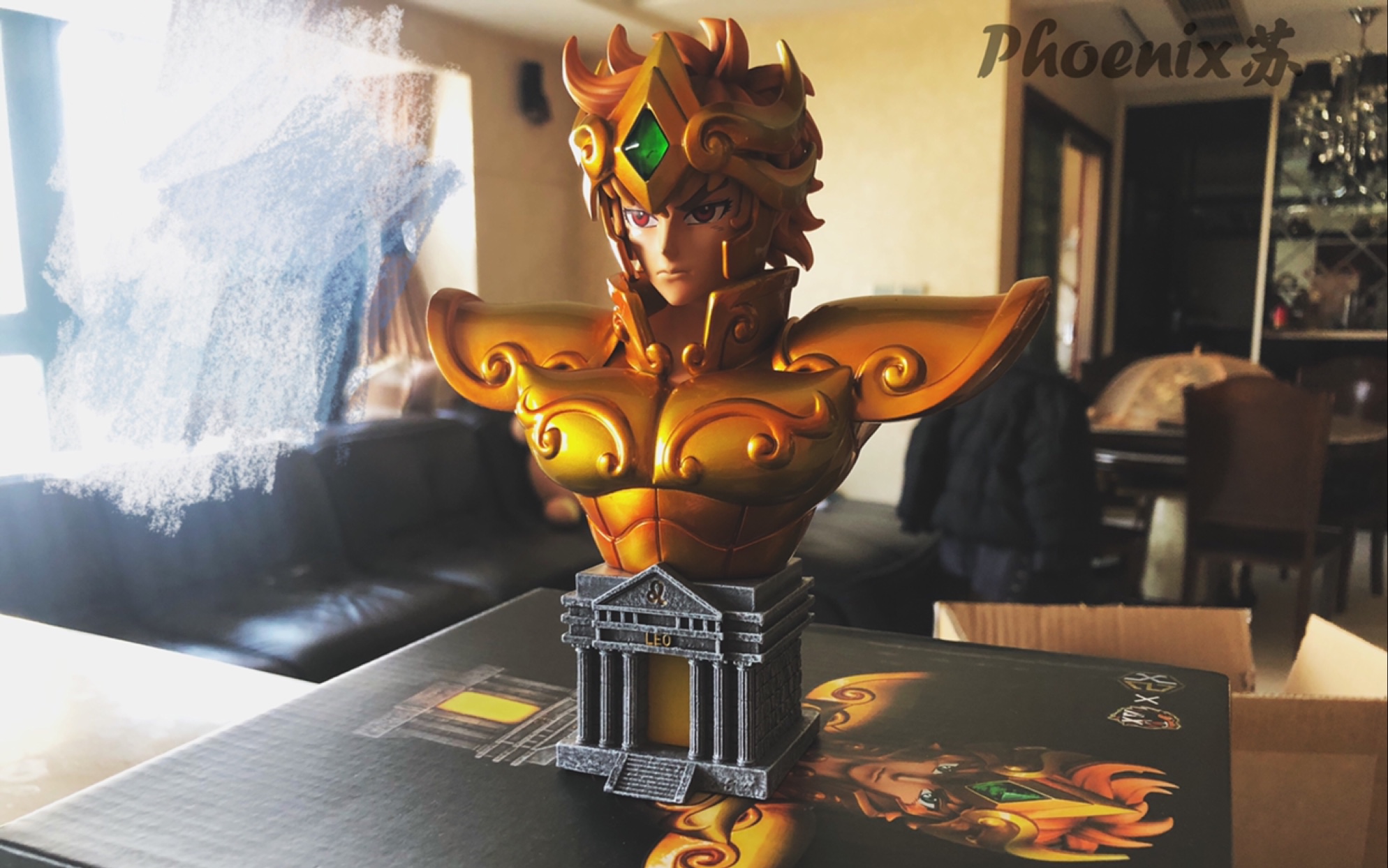 黄金圣斗士之狮子座 艾欧里亚 胸像