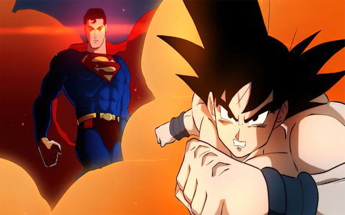 龙珠世界的赛亚人王子贝吉塔竟和dc宇宙的超人打起来了