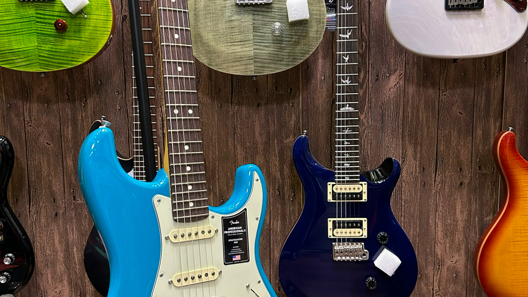 fender 芬达美专二代,蓝色,单单双拾音器