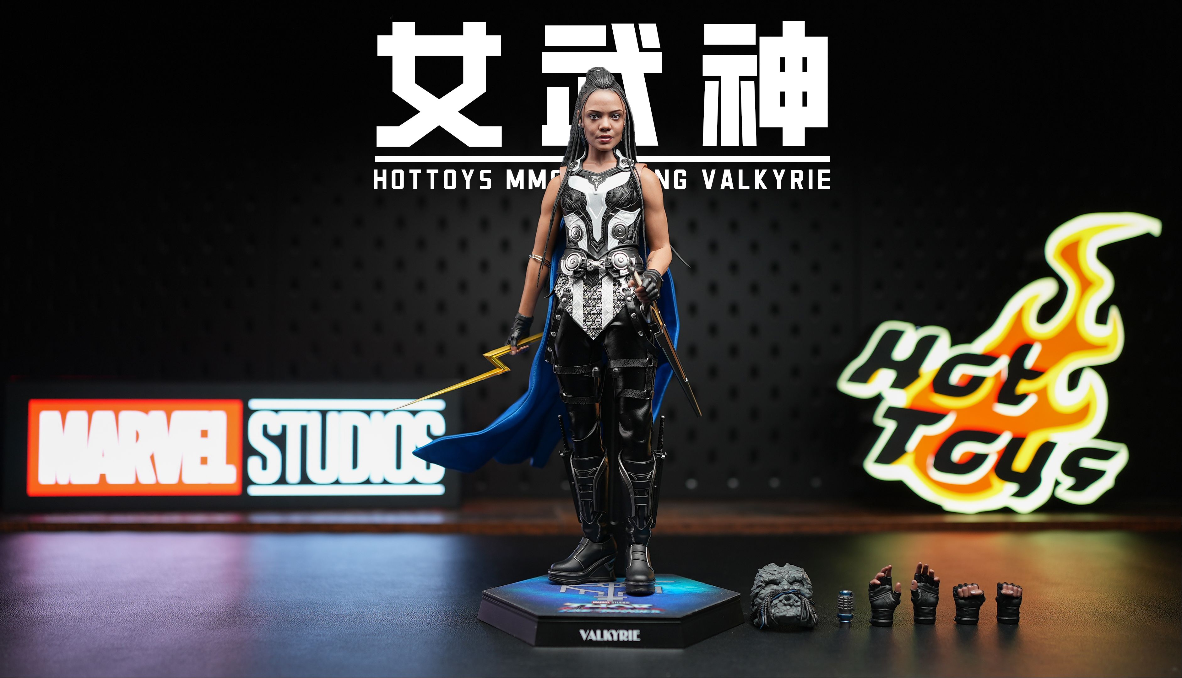 [图]【首发测评】HotToys 雷神4爱与雷霆 女武神 开箱测评