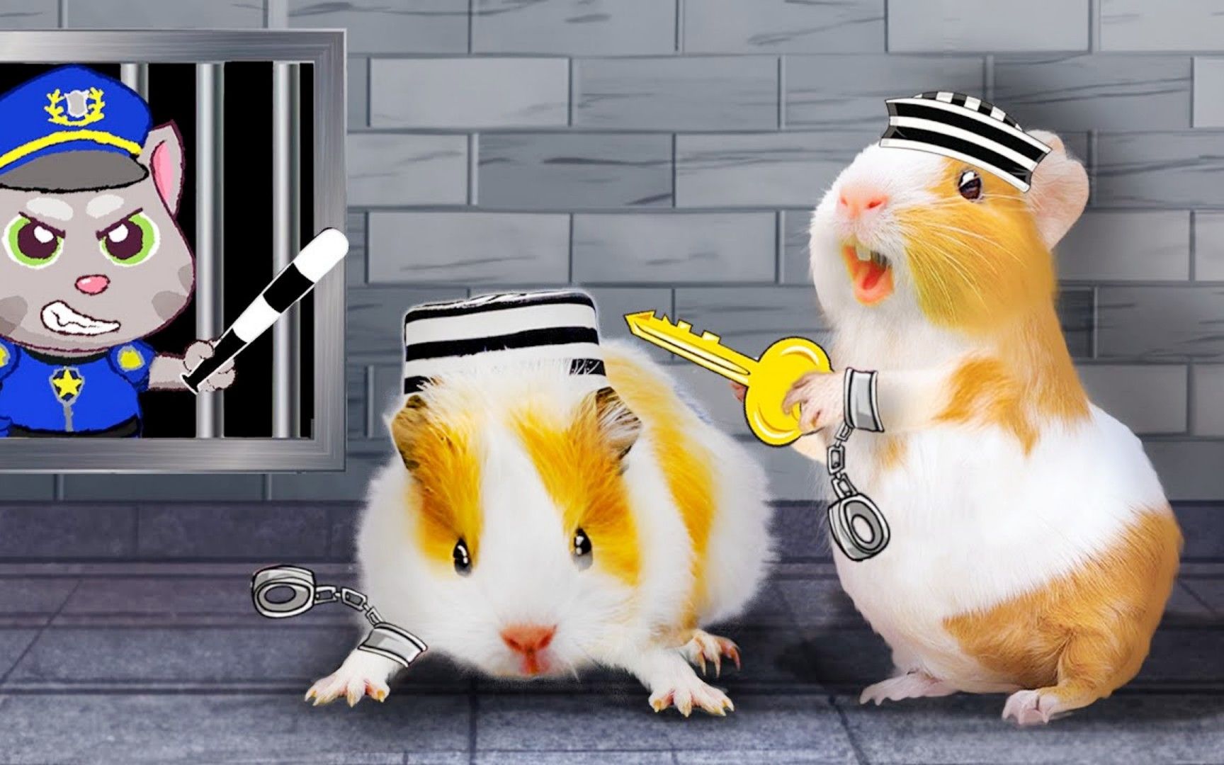 小仓鼠大冒险:仓鼠兄弟的越狱时间,100种方法,哪一个最管用?