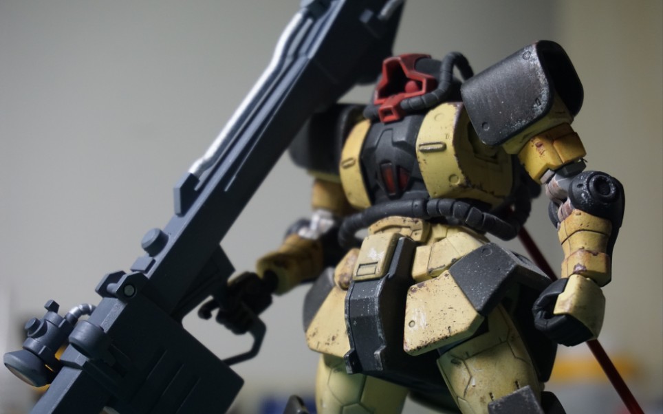 皮球爱撸胶hggto试作型大魔沙漠涂装改色