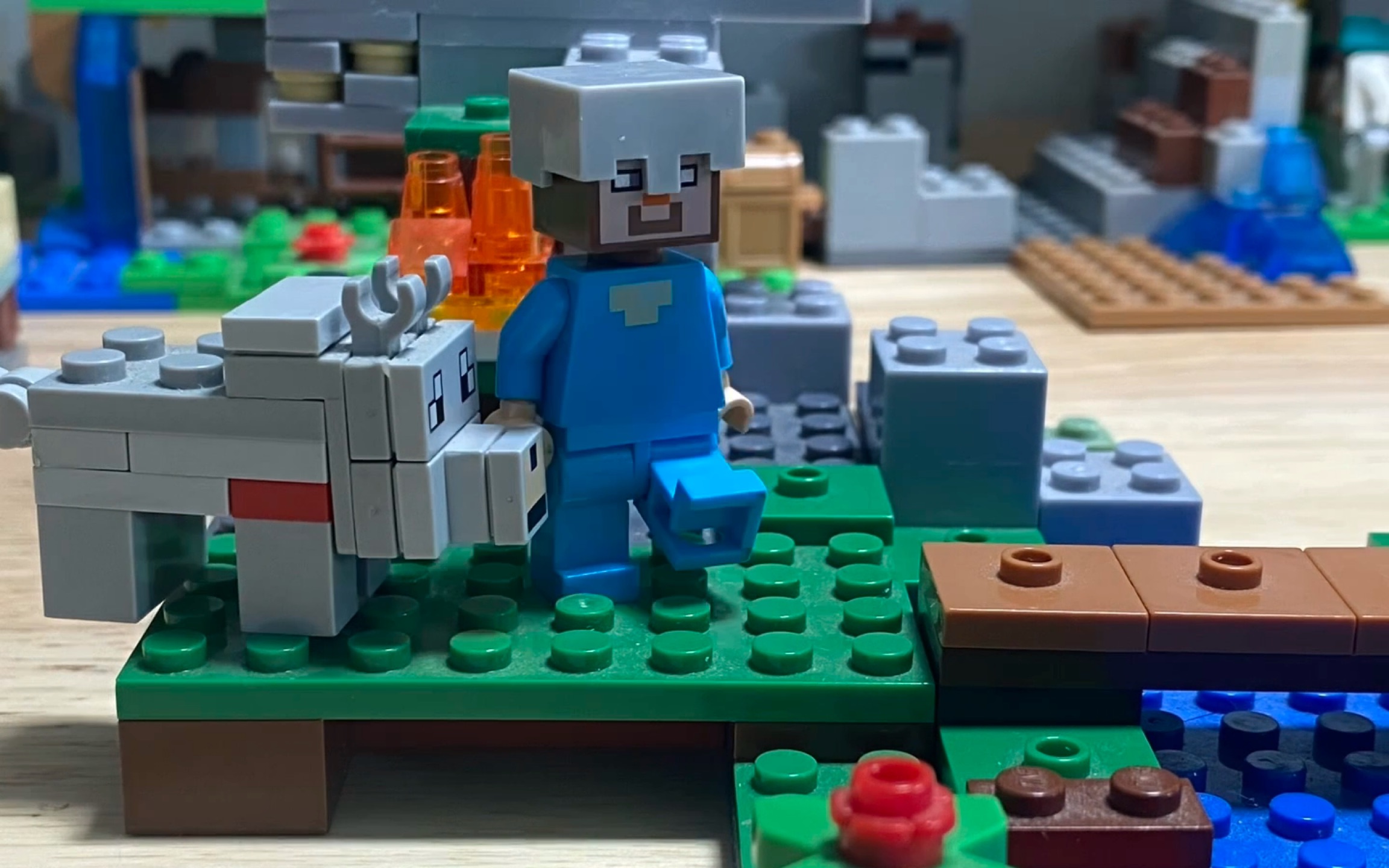 我的世界乐高;生存的第六天