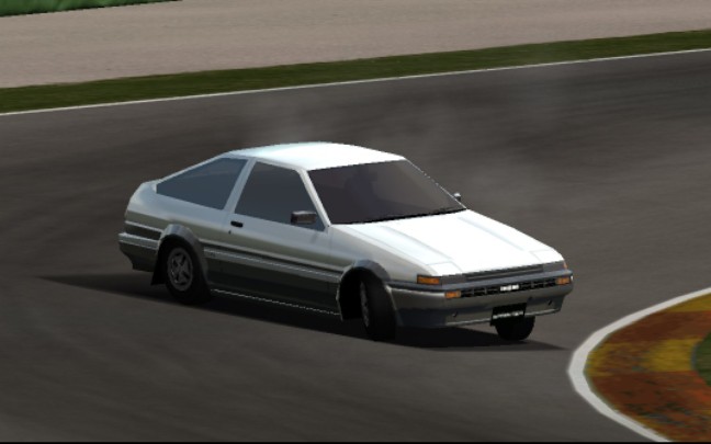 【gt賽車】1983款豐田sprinter trueno gt-apex(ae86)漂移