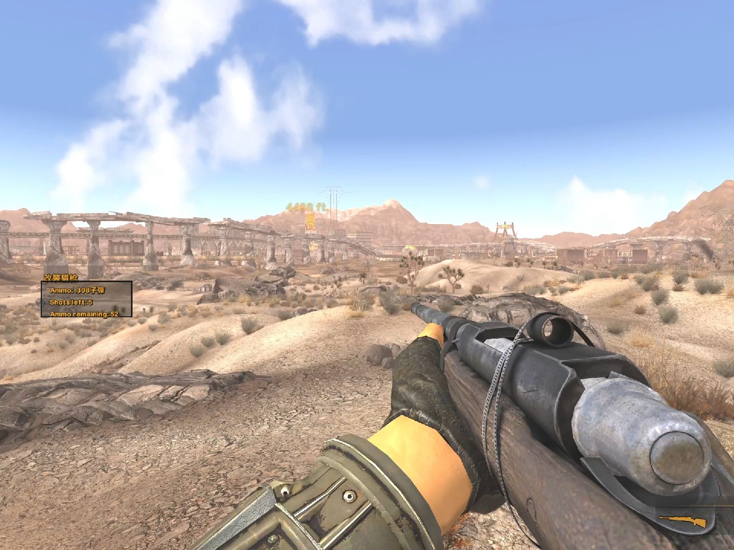 【辐射新维加斯】没有手电筒的手电,载具以及新的猎枪动画