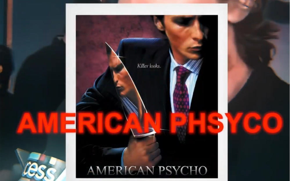 Patrick Bateman Edit | Metamorphosis Edit American Psycho哔哩哔哩bilibili