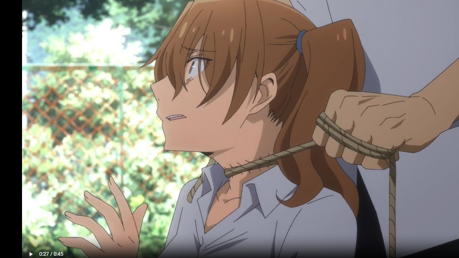 万念俱灰女孩被勒死