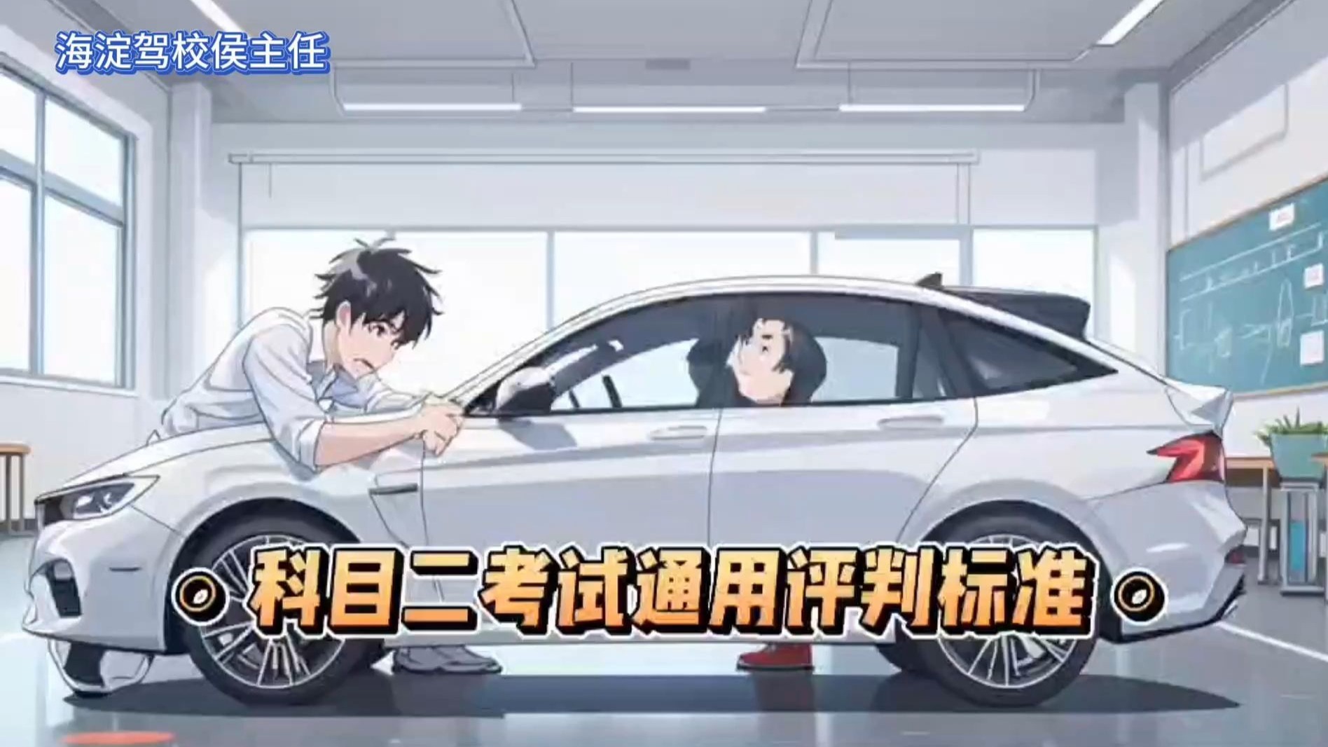 侯主任说 | 科目二考试通用评判标准