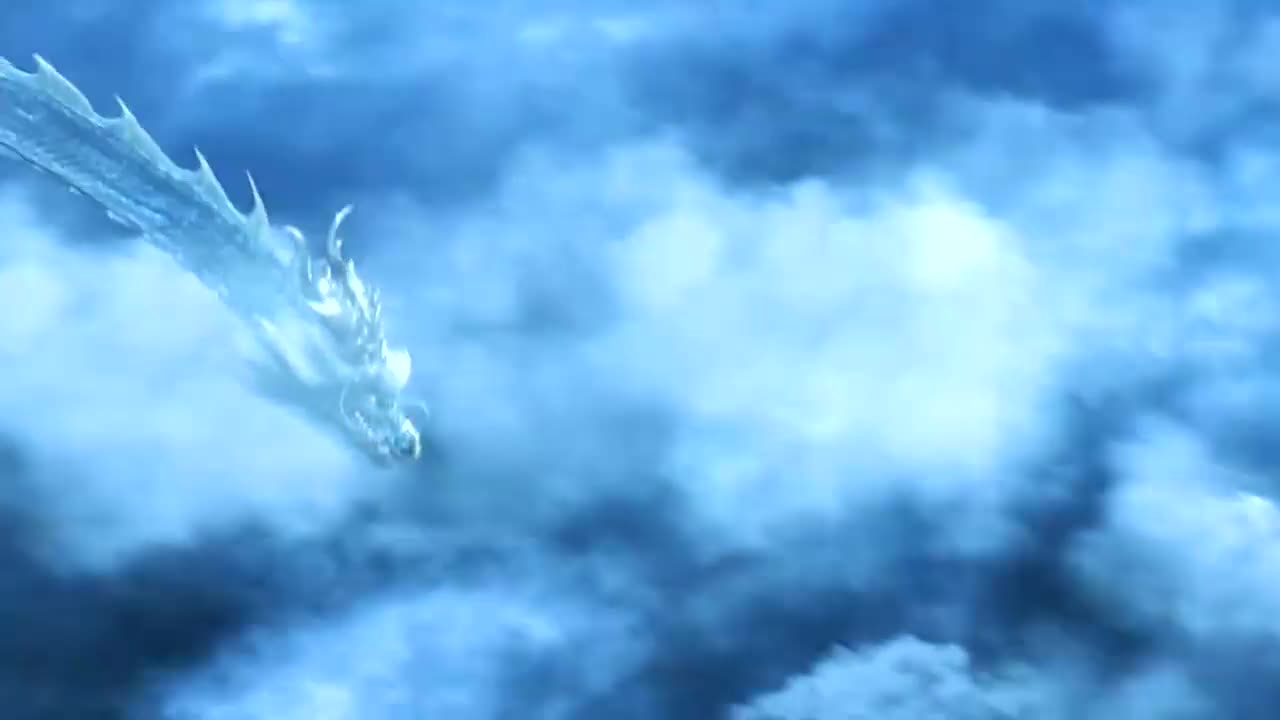 玄幻电影:蛟龙大战紫金神龙,最终却被后羿神弓所灭.