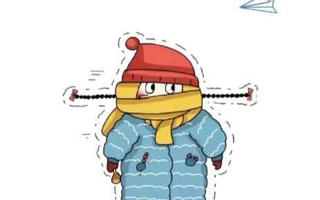 冷风吹来像刀削面