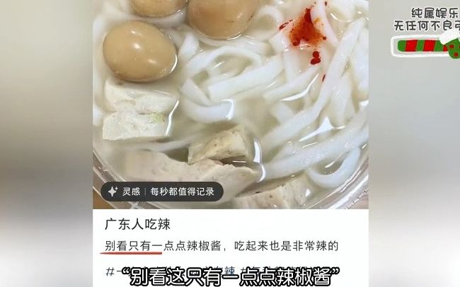 觉得红烧牛肉面很辣?广东人的吃辣水平,其他省的网友看到后沉默了哔哩哔哩bilibili