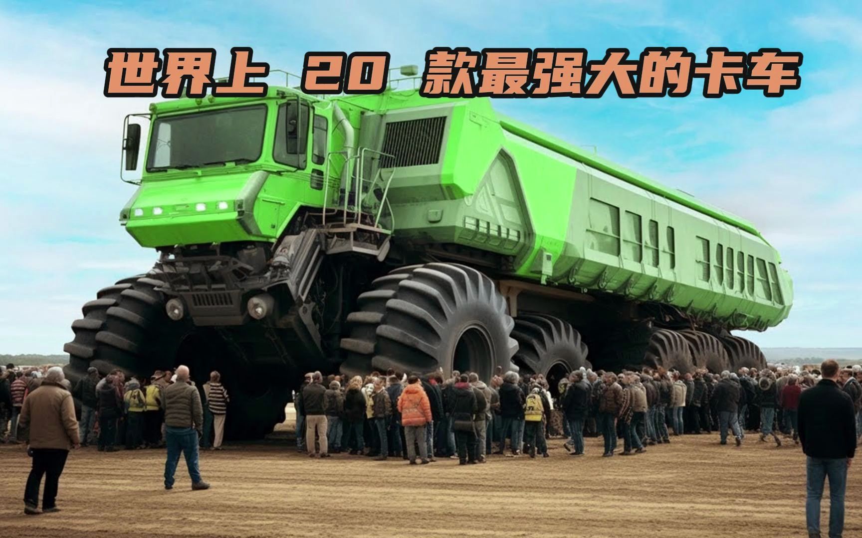 世界上 20 款最强大的卡车