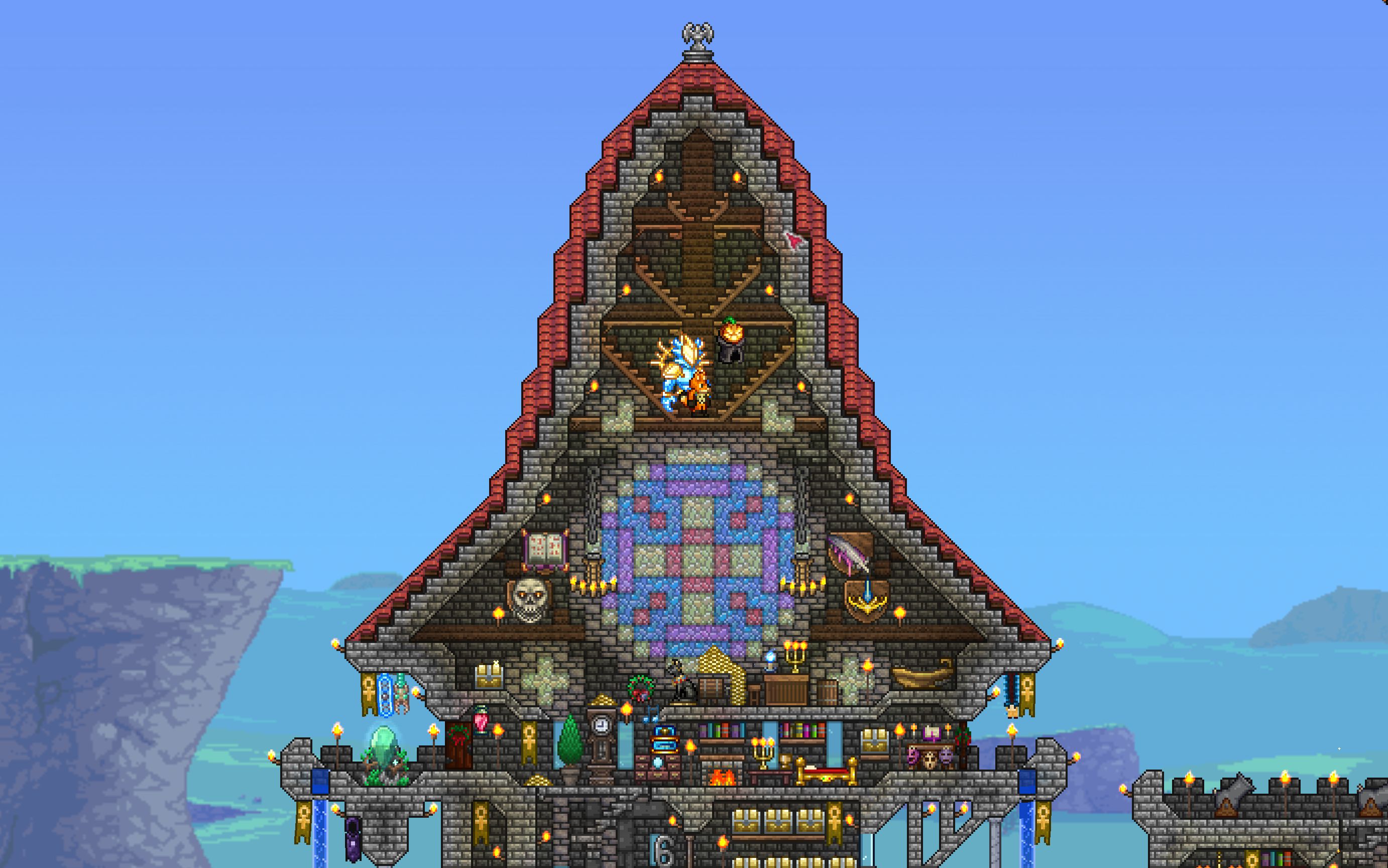 【terraria】tamriel 半日游_泰拉瑞亚