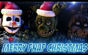 [图][FNAF SFM] 玩具熊的圣诞节 "Merry FNAF Christmas" Song by JT Music