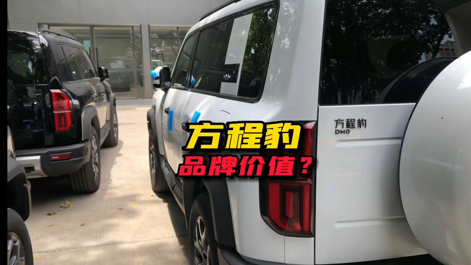 23.98的品牌价值?方程豹建网的意义?#懂车帝#新能源汽车#新能源哔哩哔哩bilibili