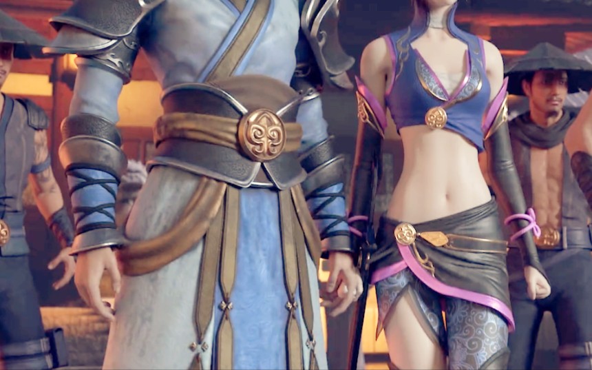 萧炎,她是你嫂子了 萧鼎&雪岚