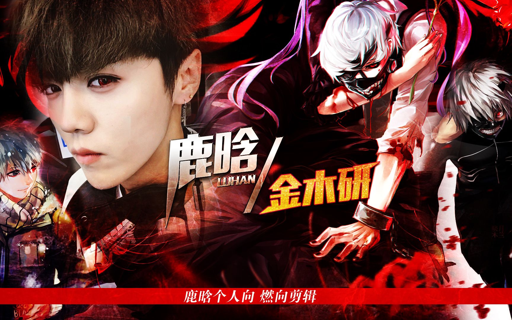【鹿晗】【金木研】鹿晗个人向燃向剪辑【东京食尸鬼】