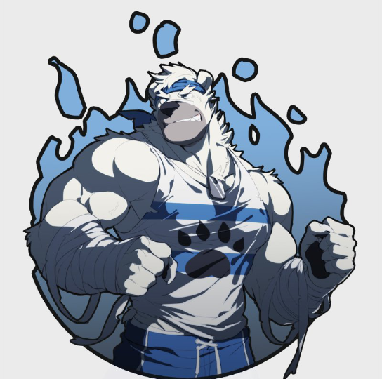 帅气的大兽人furry～(测试作品)