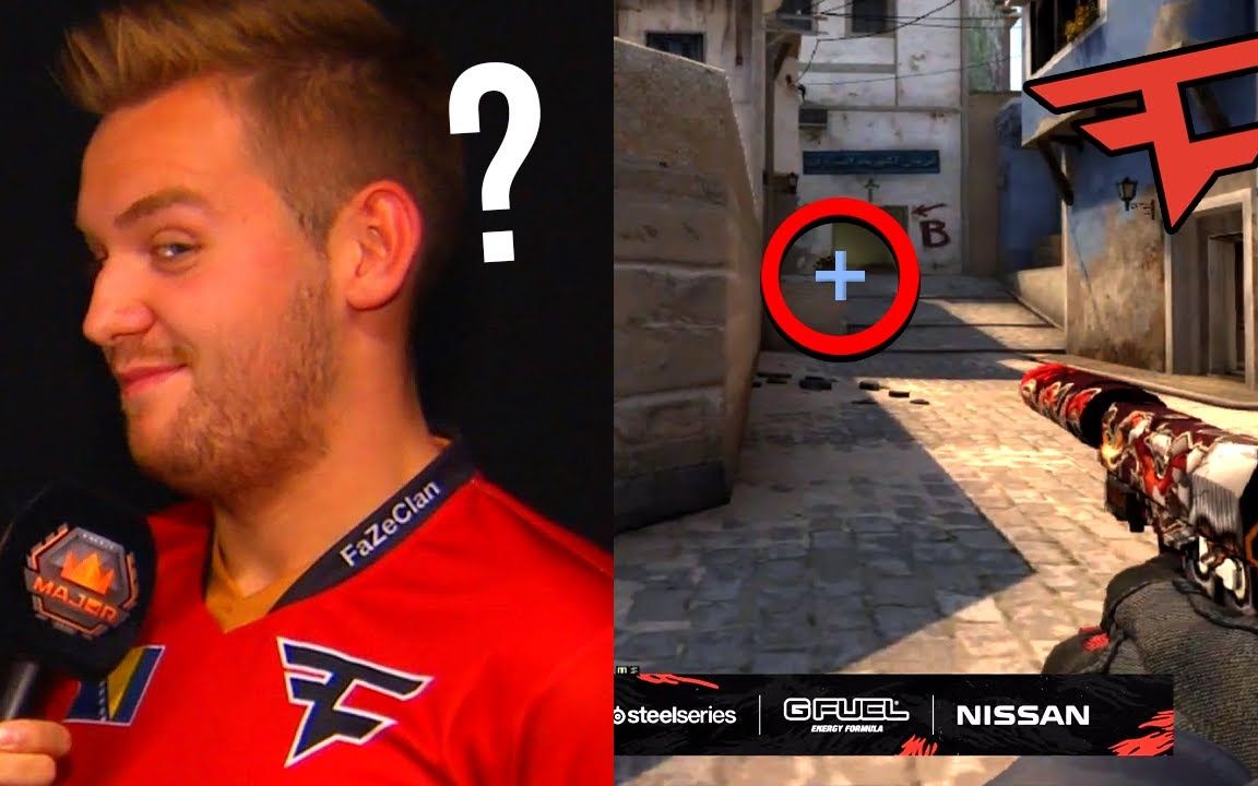 niko这个用新准星炸鱼的带恶人!faze niko fpl直播精彩时刻回顾-csgo