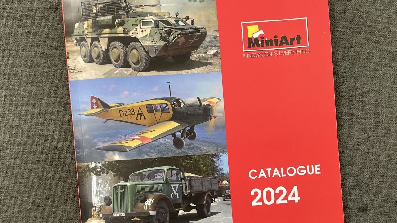 MiniArt模型2024年刊新发布的完整塑料模型产品系列目录快速翻阅哔哩哔哩bilibili