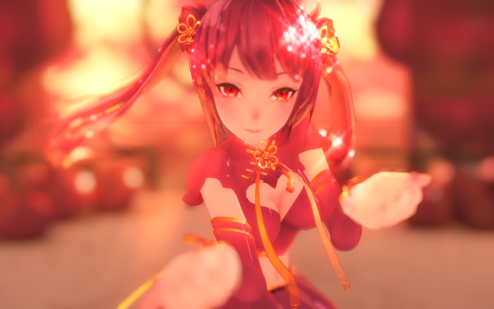 东方栀子mmd当我说开始让我们尽情的舞蹈吧followtheleader蝶结