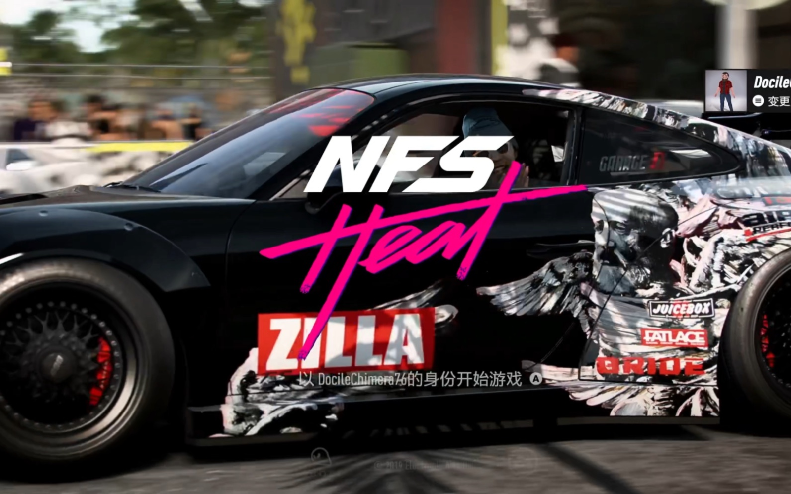 极品飞车21heat热度 开场intro飙车还在继续