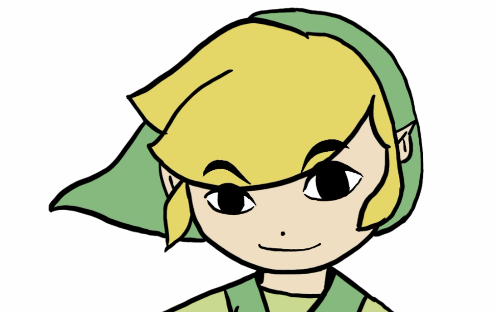 【procreate】临摹风之杖林克