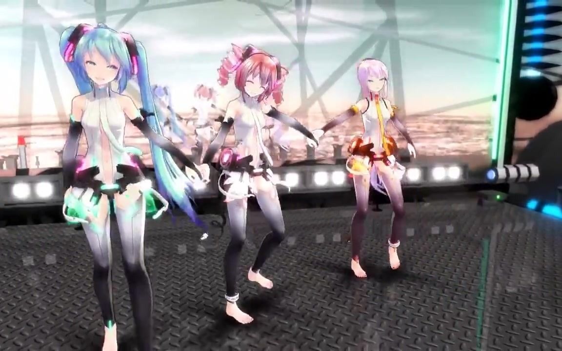 【MMD】TDA式Append 【初音&重音&巡音】哔哩哔哩bilibili