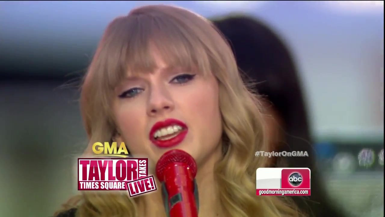 [图]Taylor Swift GMA 早安美国 good morning america