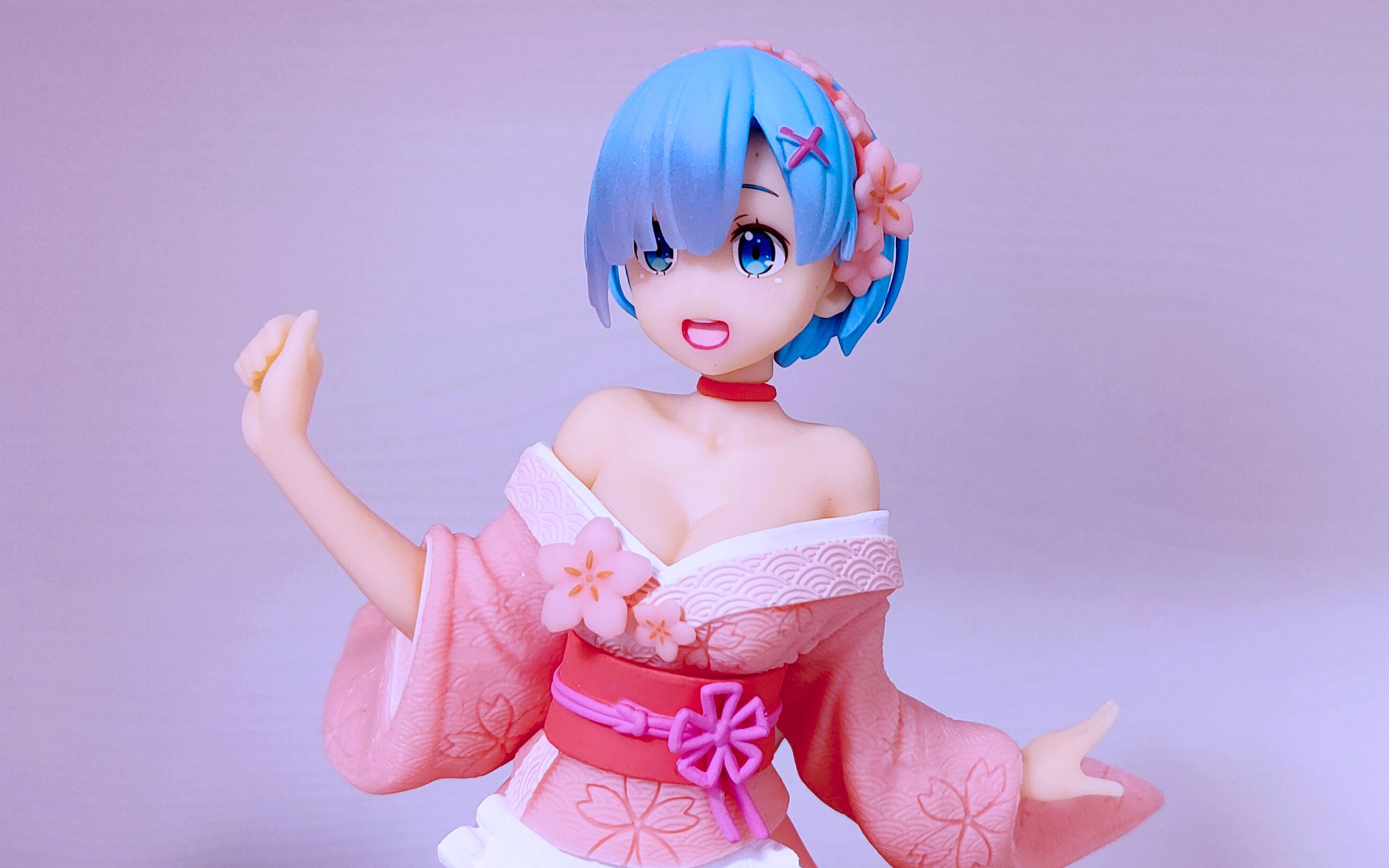 333038.蕾姆樱花景品手办开箱_哔哩哔哩_bilibili