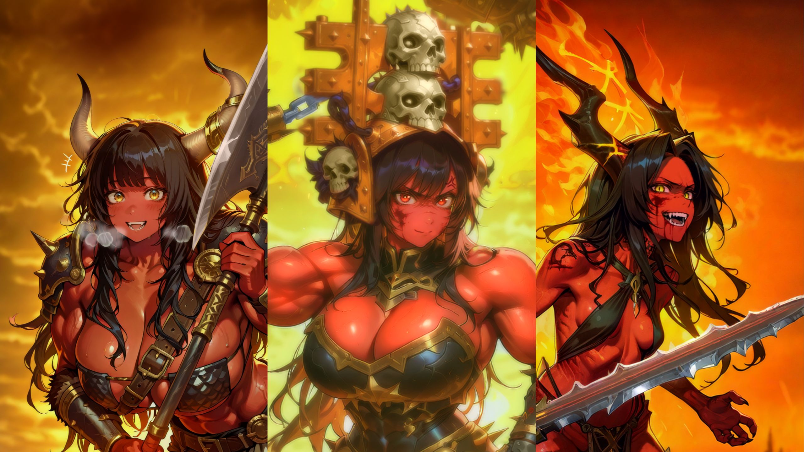 血祭血神,颅献颅座!