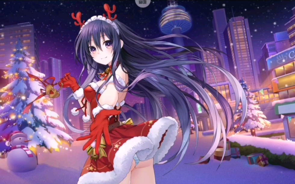 约战十香圣诞高级看板展示