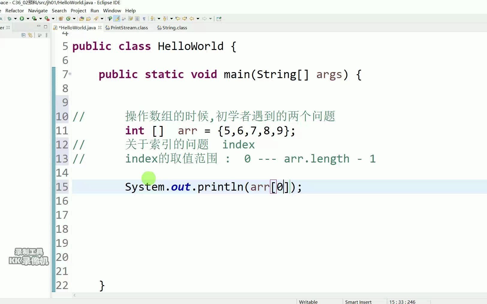 C362032Java入门教程数组索引越界和空指针异常哔哩哔哩bilibili