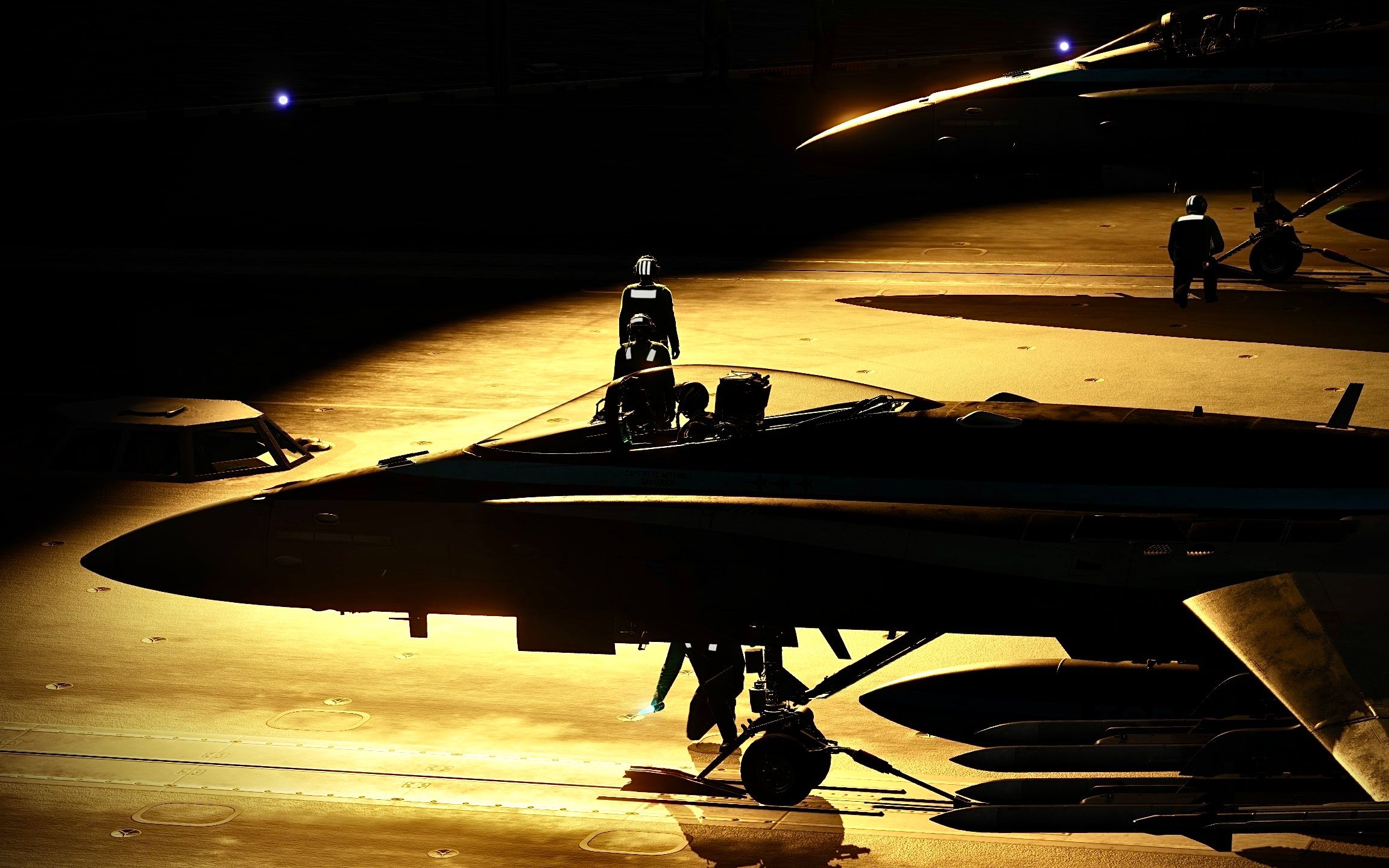 【dcs world 2.7】夜间case iii直播回放切片【4k】