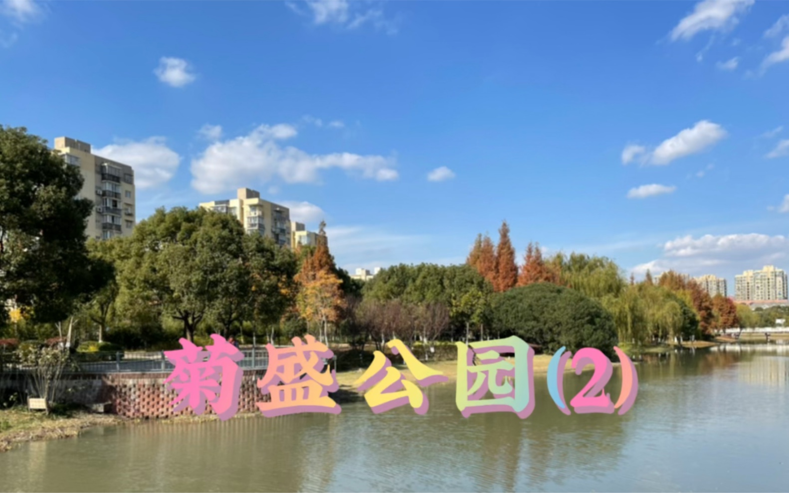 带你逛公园系列之上海菊盛公园,免费公园