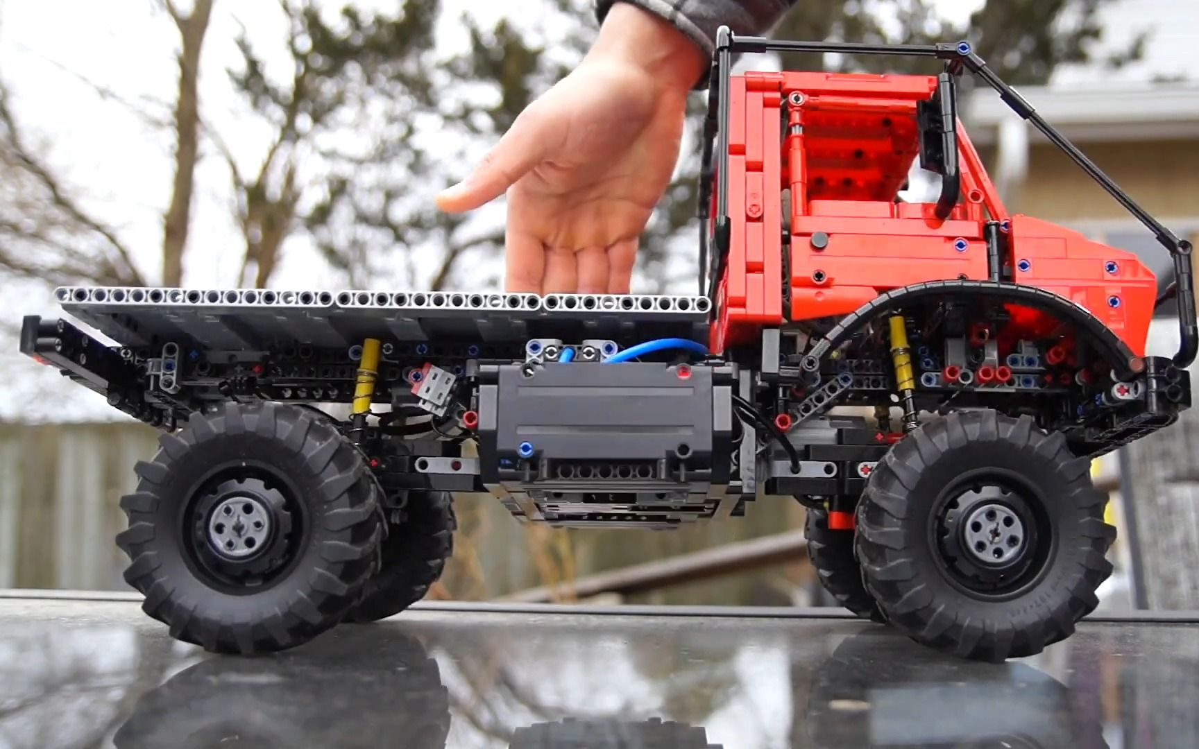 乌尼莫克 u5000 lego乐高 technic科技/机械 moc