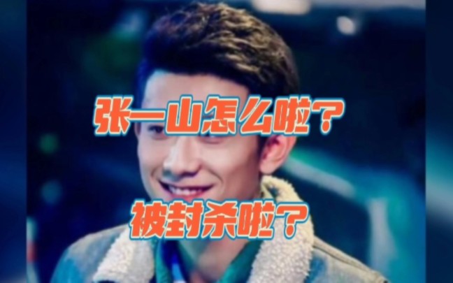 张一山怎么啦?被封杀啦?哔哩哔哩bilibili