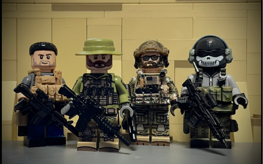 乐高第三方人仔收藏 搭配分享(现代战争) (3)
