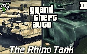 进化史  GTA 坦克 [RHINO TANK]哔哩哔哩bilibili