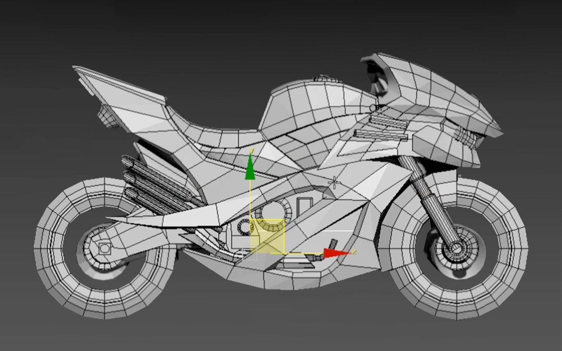 3dmax重机车建模,从导参考图开始教你制作,3dmax超详细车身,车头,轮胎