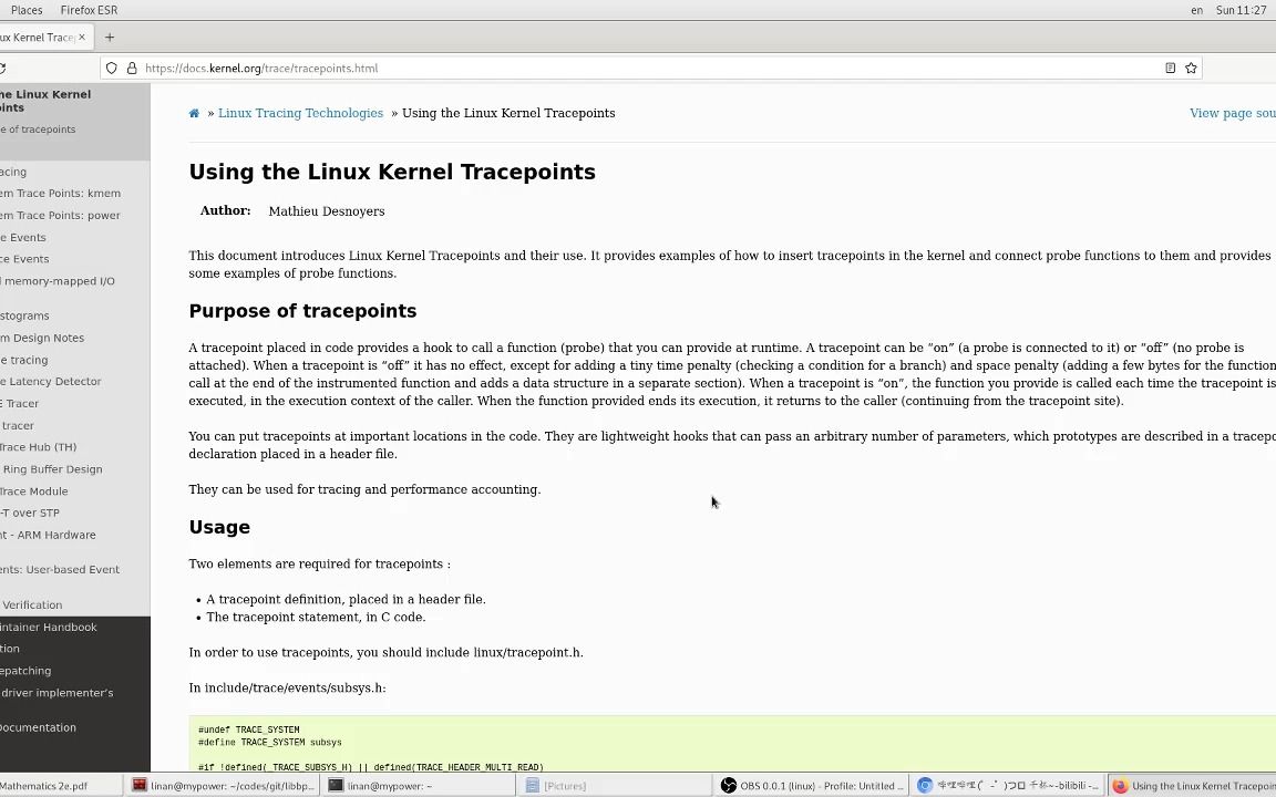 [图]利用Linux kernel tracepoint和ebpf的辅助，审查系统中 1. 应用在“尝试”链接谁 2. 应用在接受谁的请求