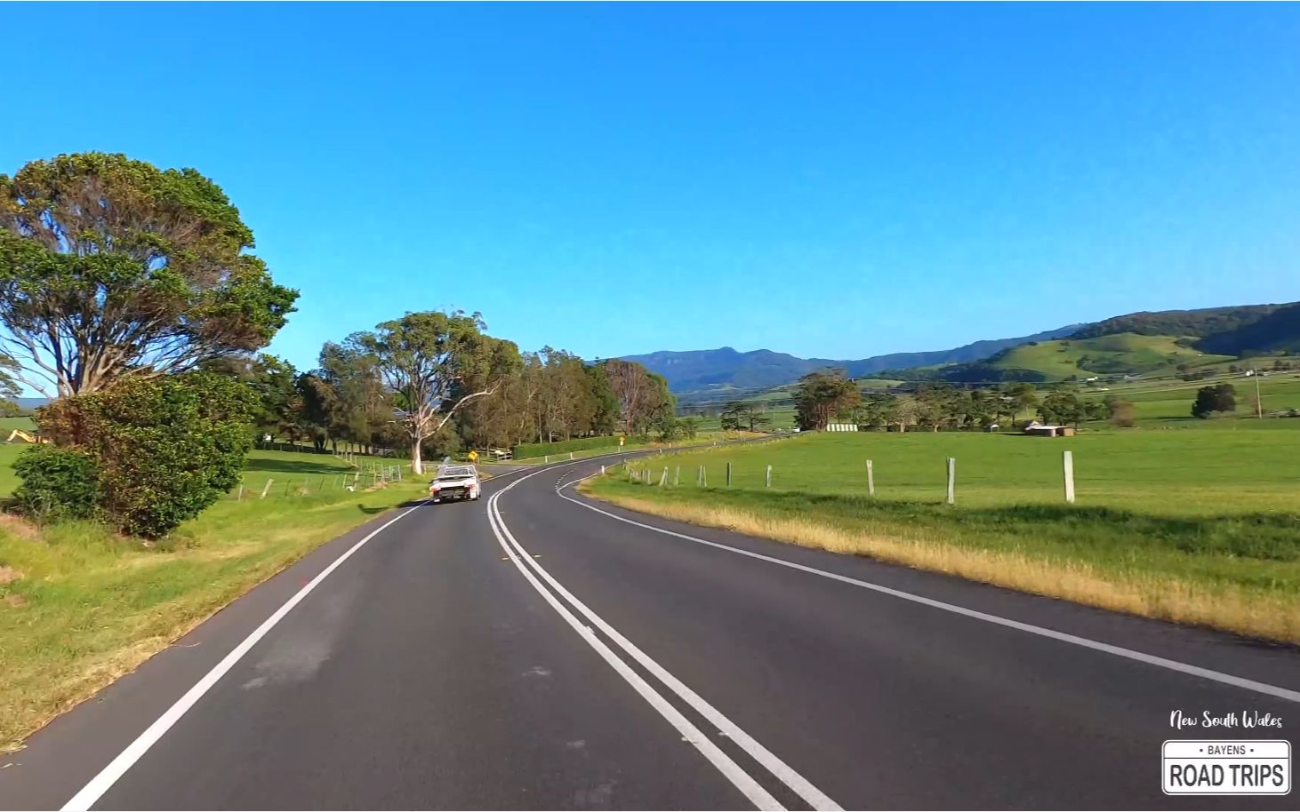 4k澳大利亚新南威尔士驾驶旅行绝美风景片放松治愈348km公路旅行