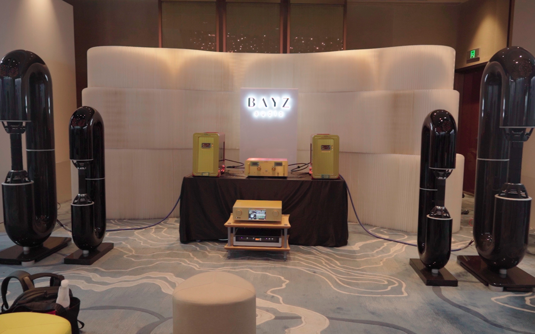 2021广州国际音响展(十三)大水管bayz audio 搭配dartzeel 功放开声