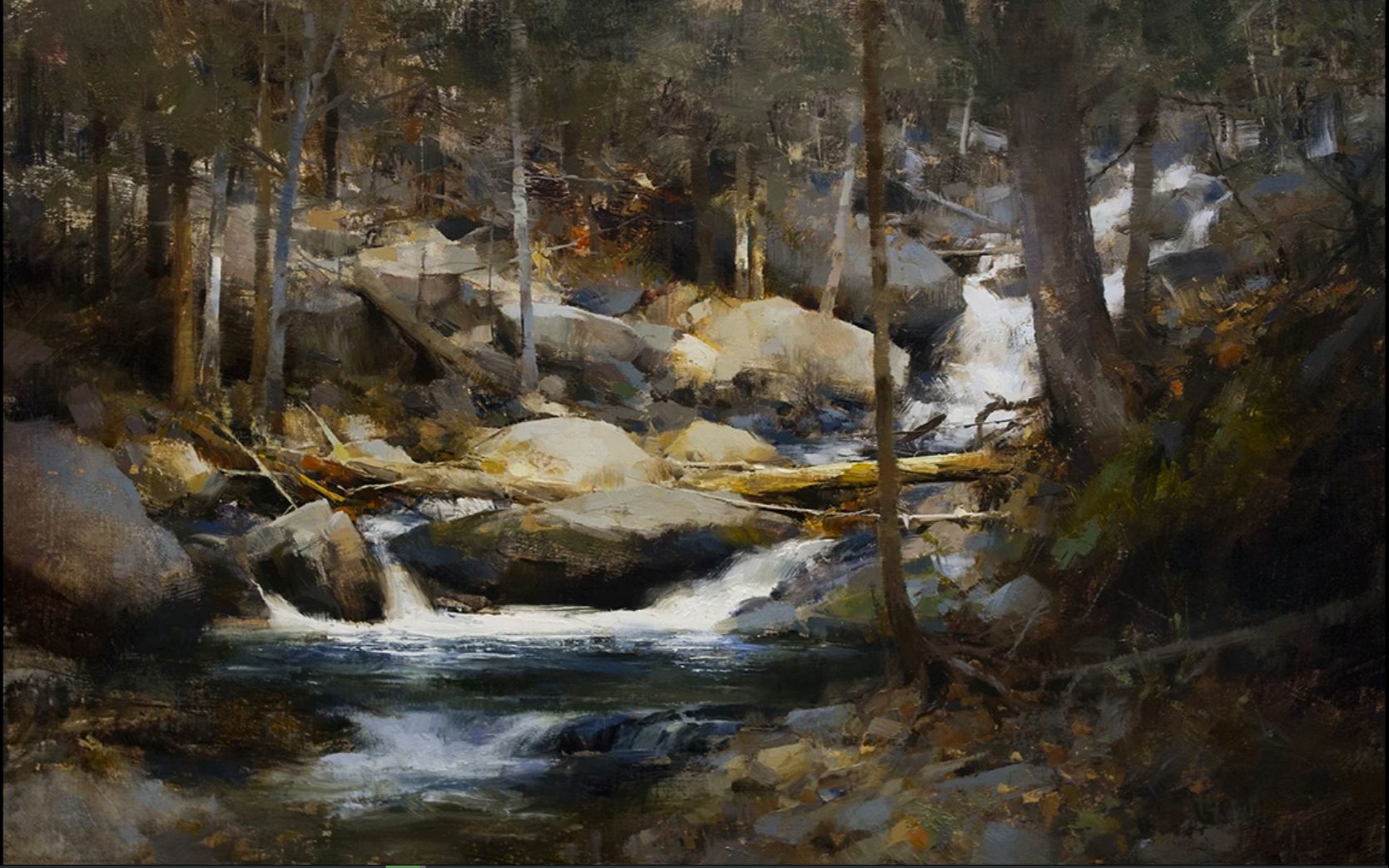 美国画家mark allen boedges——油画写生_哔哩哔哩_bilibili