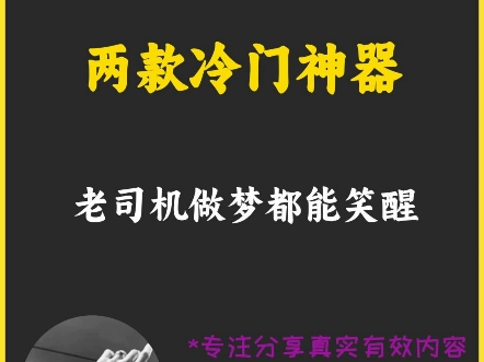 两款冷门神奇,老司机做梦都能笑醒 U 钙网,混合盘哔哩哔哩bilibili