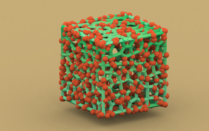 3dmax绘制立方多孔骨架嵌球