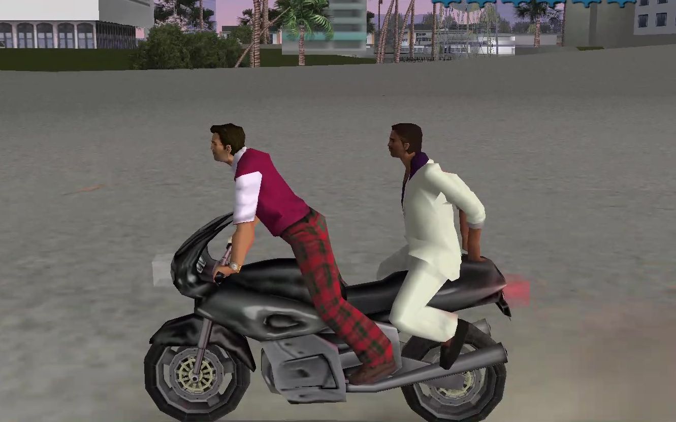 罪恶都市 带兰斯去兜风最后跳海